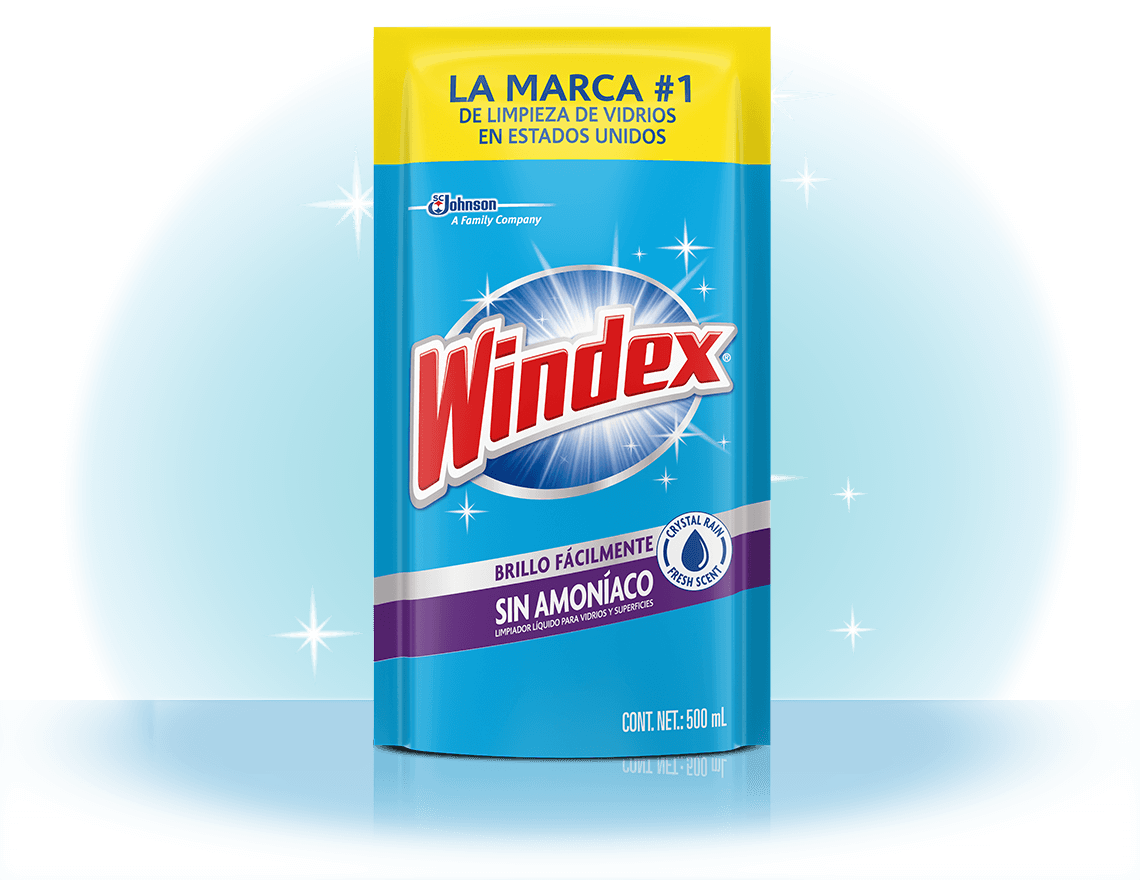 Productos de limpiador de vidrio Windex